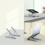 Support Ergonomique - Largeur Réglable - Repliable - Léger - Angles de vue Variables