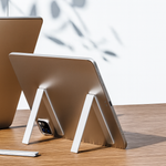 Support Pliable pour Tablette Aluminium Magnétique Support De Bureau pour Téléphone Et Tablette