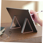 Support Pliable pour Tablette Aluminium Magnétique Support De Bureau pour Téléphone Et Tablette