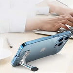 Support de téléphone portable pliable et transportable en acrylique